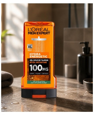 L'Oréal Paris Men Expert Hydra Energetic Gel Douche Taurine 100 mg 300 ML