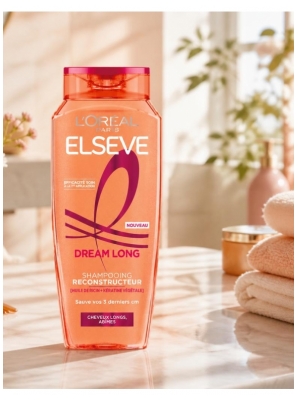 L'Oréal Paris Elseve Dream Long Shampoing Reconstructeur Cheveux Longs Abîmés 250 ml