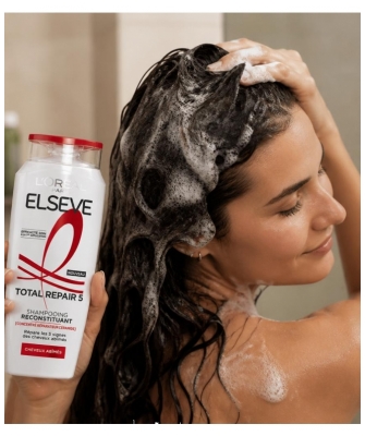 L'Oréal Paris Elseve Total Repair 5 Shampoing Reconstituant Cheveux Abîmés 300 ml