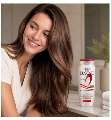 L'Oréal Paris Elseve Total Repair 5 Shampoing Reconstituant Cheveux Abîmés 300 ml