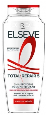 L'Oréal Paris Elseve Total Repair 5 Shampoing Reconstituant Cheveux Abîmés 300 ml