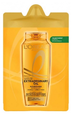 L'Oréal Paris Elseve Huile Extraordinaire Shampoing Nutrition Profonde Cheveux Secs Eco-Recharge 250 ml