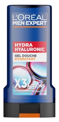 L'Oréal Paris Men Expert Hydra Hyaluronic Gel Douche Hydratant Corps Triple Actions 300 ML