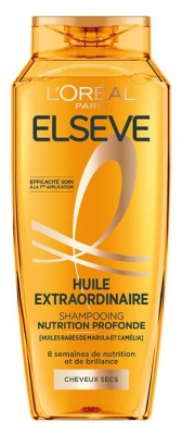 L'Oréal Paris Elseve Huile Extraordinaire Shampoing Nutrition Profonde Cheveux Secs 250 ml
