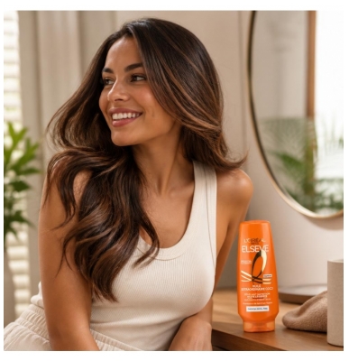 L'Oréal Paris Elseve Huile Extraordinaire Nutrition Haute Légèreté à l'Huile Extra-Fine de Coco 200 ml