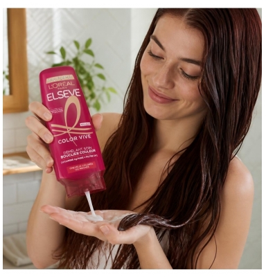 L'Oréal Paris Elseve Color Vive Soin Démêlant Bouclier Couleur Cheveux Colorés ou Méchés 400 ml