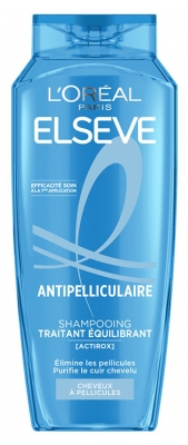 L'Oréal Paris Elseve Antipelliculaire Shampoing Traitant et Équilibrant pour Cheveux à Pellicules 300 ml