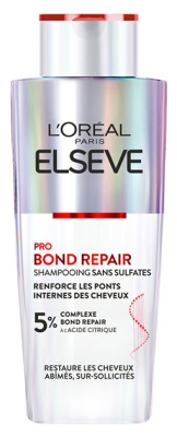 L'Oréal Paris Elseve Pro Bond Repair Shampoing Sans Sulfates Restaure les Cheveux Abîmés 150 ml