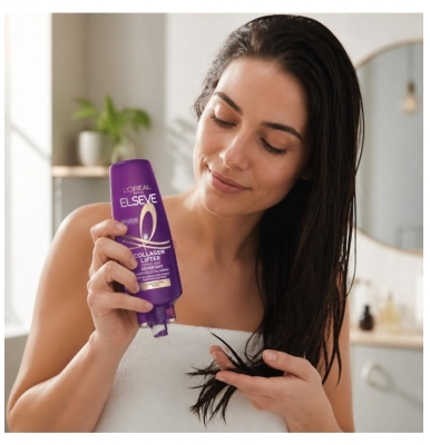 L'Oréal Paris Elseve Collagen Lifter Démêlant Densifiant Cheveux Fins et Plats 200 ml