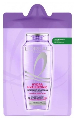 L'Oréal Paris Elseve Hyaluron Repulp Shampoing Ré-Hydratant 72H Cheveux Déshydratés Fatigués Eoc-Recharge 250 ml