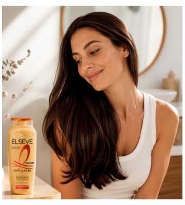 L'Oréal Paris Elseve Anti-Casse Shampoing Réparateur Cheveux Fragiles et Cassants 300 ml