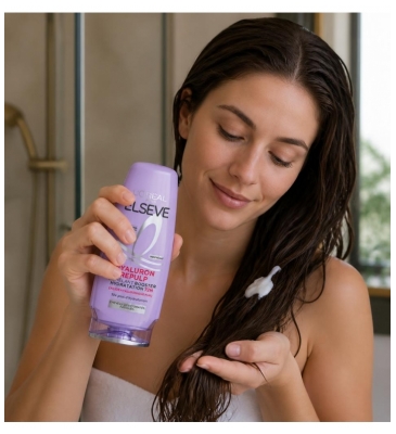 L'Oréal Paris Elseve Hyaluron Repulp Après Shampoing Démêlant Hydratation 72H 200 ml