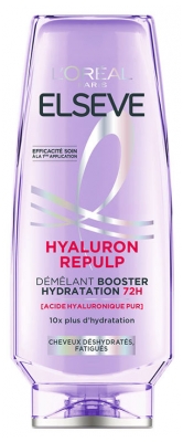 L'Oréal Paris Elseve Hyaluron Repulp Après Shampoing Démêlant Hydratation 72H 200 ml