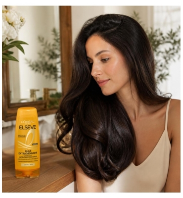 L'Oréal Paris Elseve Huile Extraordinaire Nutrition Profonde Après-Shampoing Démêlant 200 ml