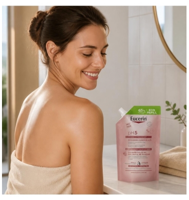 Eucerin pH5 Gel-Huile de Douche Eco Recharge 400 ML