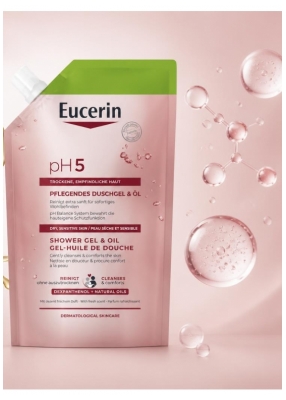 Eucerin pH5 Gel-Huile de Douche Eco Recharge 400 ML