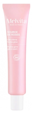 Melvita Source de Roses Gel-Crème Éclat Rosé Hydra Glow Bio 40 ml