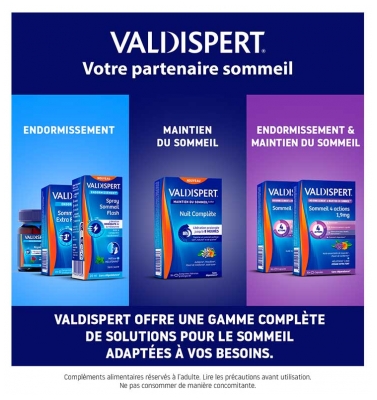Valdispert Sommeil Rapide 1,9 mg 40 Comprimés
