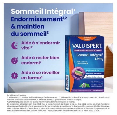 Valdispert Sommeil Intégral 30 Unités