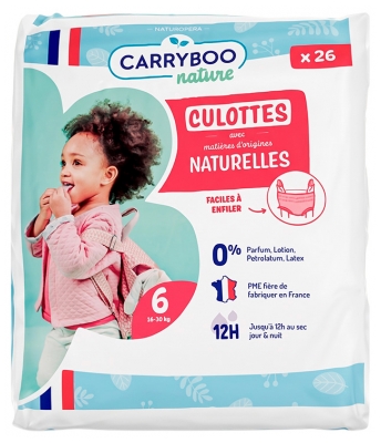 Carryboo Culotte Écologique T6 (16-30 Kg) x 26