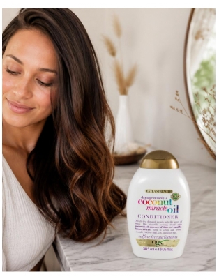 Ogx Après-Shampoing Huile Miracle Coco Cheveux Abîmés 385 ml