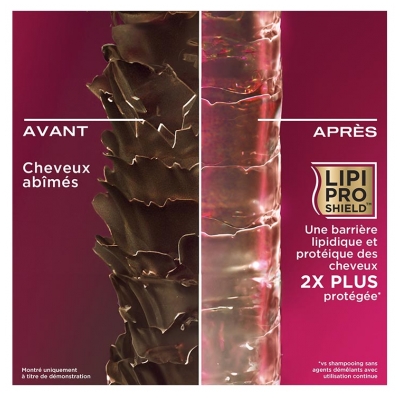 Ogx Shampoing Huile de Kératine Cheveux Abîmés & Cassants 385 ml