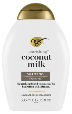 Ogx Shampoing Lait de Coco Cheveux Secs & Très Secs 385 ml