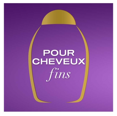 Ogx Shampoing Biotine & Collagène Cheveux Fins 385 ml