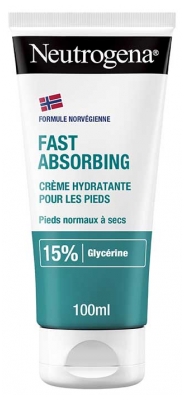 Crème Pieds Absorption Rapide Neutrogena 100 ml