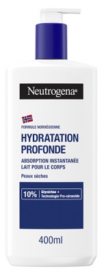 Neutrogena Hydratation Profonde Lait Corps Peaux Sèches 400 ml