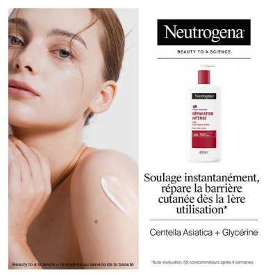 Neutrogena Réparation Intense Cica Lait Corps Peaux Très Sèches 400 ml