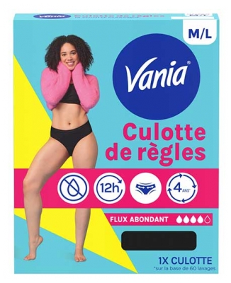 Vania Culotte de Règles Flux Abondant X 1 - Taille : M/L