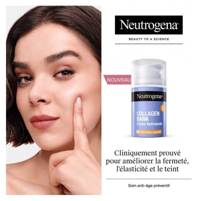 Neutrogena Collagen Bank Crème Micro-Peptides Hydratante SPF30 50 ml
