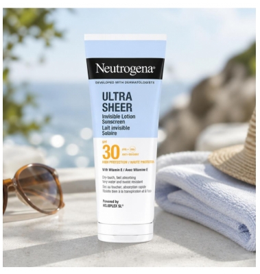 Neutrogena Lait Invisible Solaire Absorption Rapide SPF30 200 ml