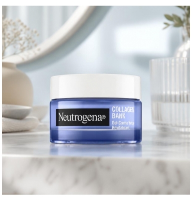 Neutrogena Collagen Bank Gel-Crème Micro-Peptides Yeux Revitalisant 15 g