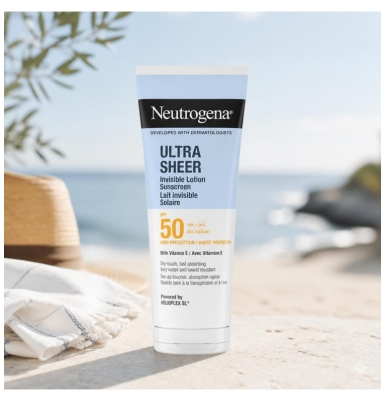 Neutrogena Lait Invisible Solaire Absorption Rapide SPF50 200 ml