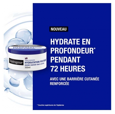 Neutrogena Hydratation Profonde Baume Confort Mains/Visage/Corps 300 ml