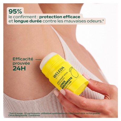 Weleda Déodorant Stick Recharge Citrus Bergamote 24H 50 g