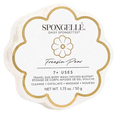Spongellé Éponge Corps Infusée Freesia Pear Gel Douche 50 g