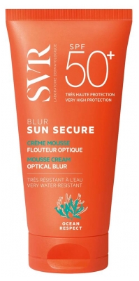 SVR Sun Secure Blur Crème-mousse flouteuse optique SPF50+ 50 ml (à consommer de préférence avant le 30/12/2026)