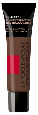 La Roche-Posay Tolériane Fluide Correcteur Haute Couvrance 30 ml SPF25 - Teinte : 19 (à consommer de préférence avant le 30/12/2026)