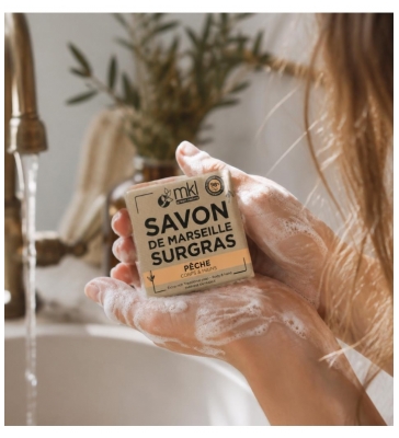 MKL Green Nature Pêche Savon Surgras de Marseille Corps & Mains 100 g