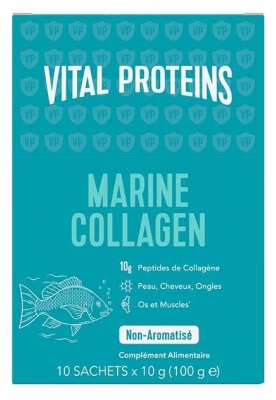 Vital Proteins Marine Collagen 10 Sachets (à consommer de préférence avant le 31/12/2026)