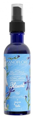 Sanoflore Véritables eaux florales Bleuet x Jacques Merle 200 ml (à consommer de préférence avant le 31/12/2026)