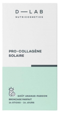 D-Lab Nutricosmetics Pro Collagène Solaire 14 Sticks (à consommer de préférence avant le 31/12/2026)