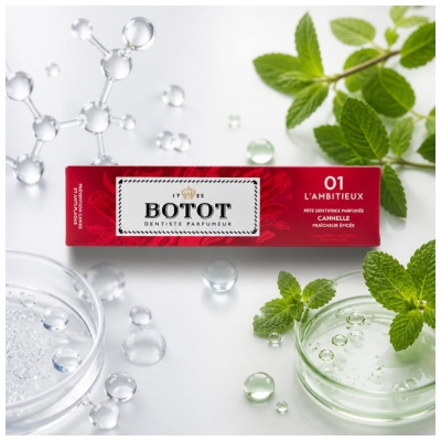 Botot l'Ambitieux Pâte Dentifrice Cannelle Fraîcheur Épicée 75 ml