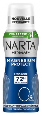 Narta Homme Magnésium Protect Déodorant Hypoallergénique 72H 100 ml