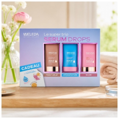 Weleda Serum Drops Trio Coffret