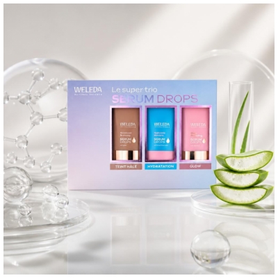 Weleda Serum Drops Trio Coffret
