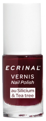 Ecrinal Vernis Tea Tree + Silicium 5 ml - Couleur : Rouge Cerise